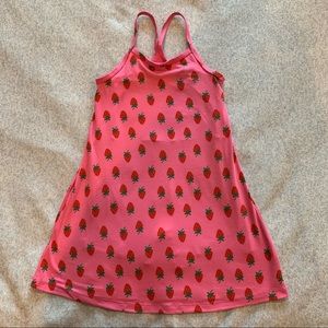Hanna Andersson Strawberry Play Dress w Shorts